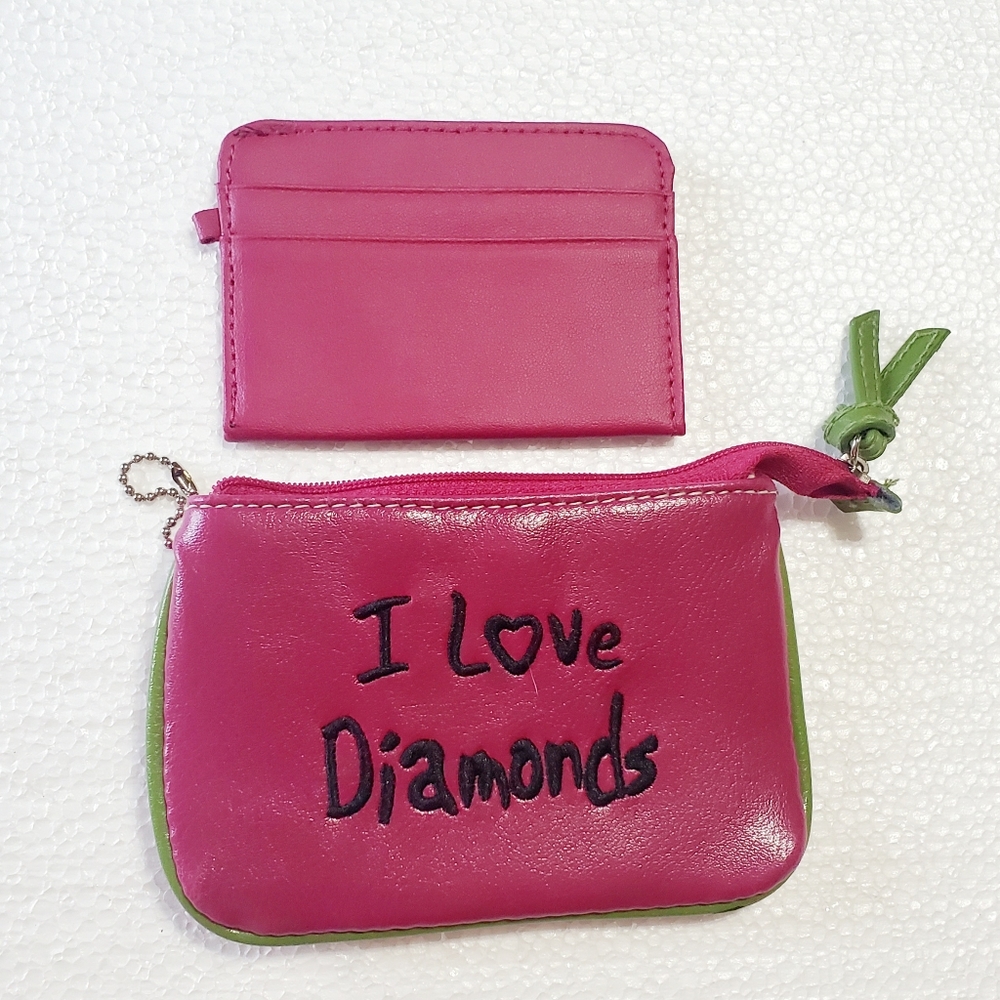 Mini Keychain Clutch With ID/Cards Holder.
